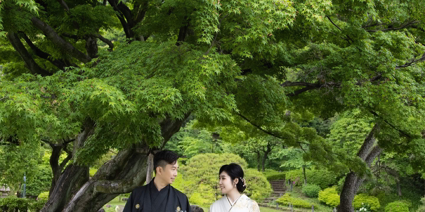 Tokyo: Wedding Photo Tour dengan 3 Lokasi & Pro Styling